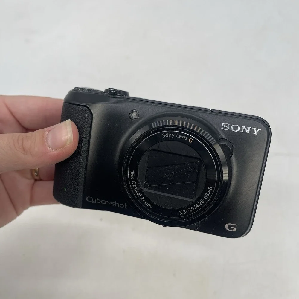 Sony Cybershot DSC-H90 16.1MP Digital Camera Black No Battery Working
